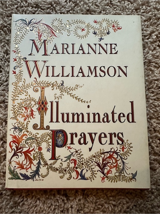 Other - Marianne Williamson Illuminated Prayers - Decorative Cover in Cream & Gold Tones